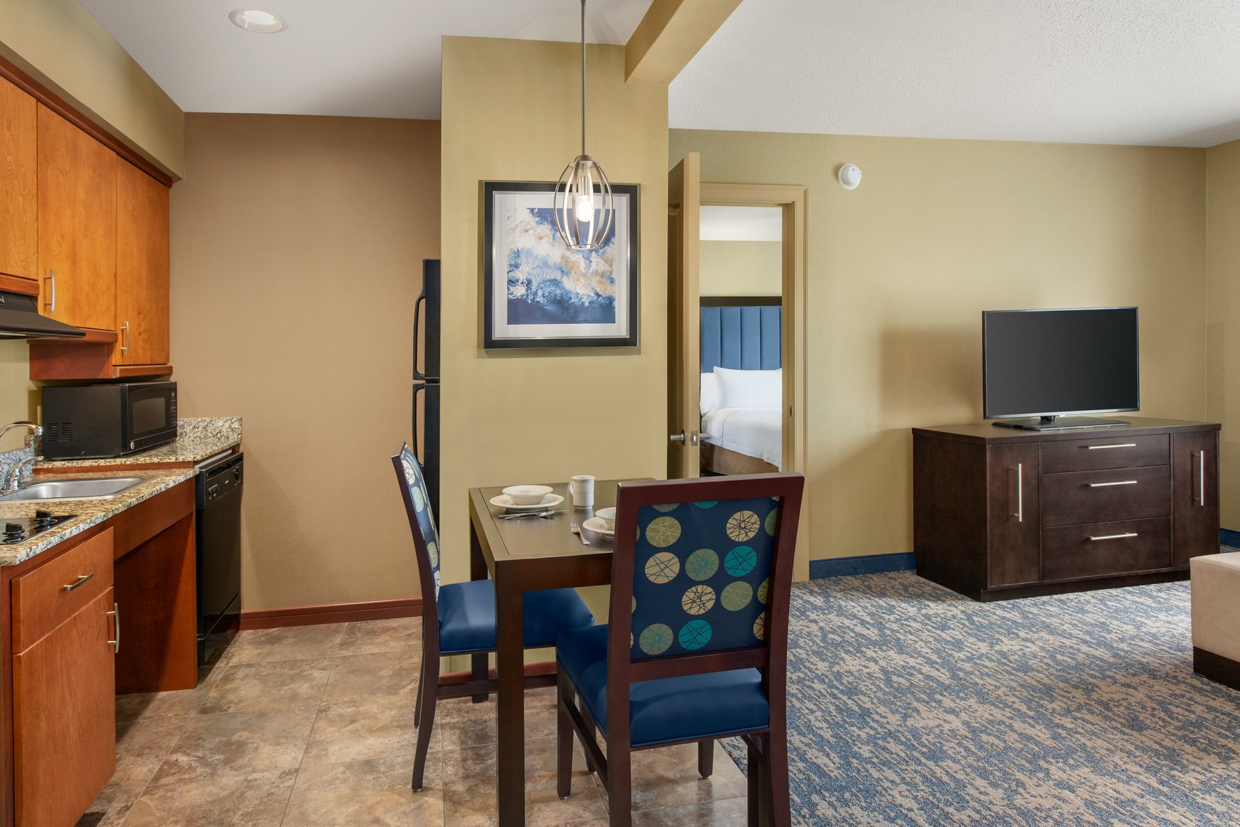 Homewood Suites by Hilton Fort Smith Room Type - 1K2Q MOB HR ACC TUB STE NS