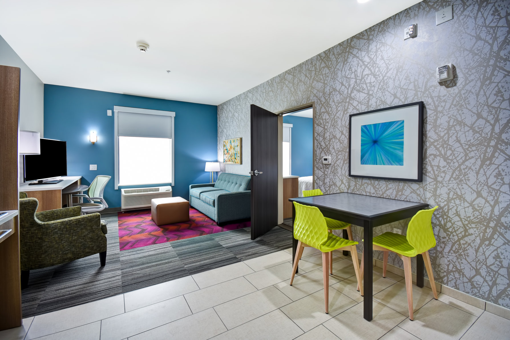 Home2 Suites by Hilton Fort Worth Fossil Creek Room Type - 1KG MOB HR RI SHWR SUITE