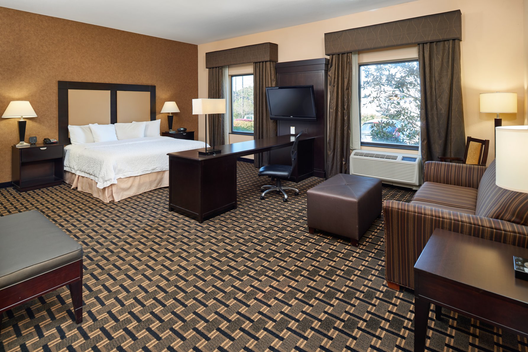 Hampton Inn & Suites by Hilton Longview North Room Type - 1KNG STUDIO SOFABED NOSMOK