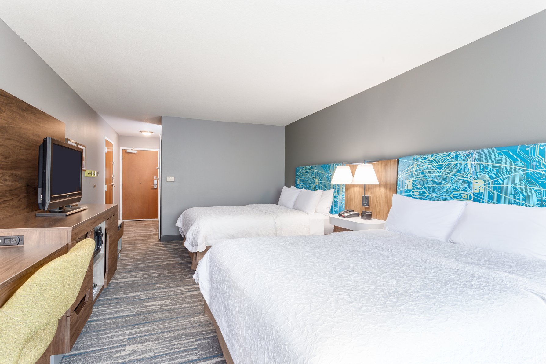 Hampton Inn Auburn Room Type - 1KNG MOB HEAR ACC W TUB NS