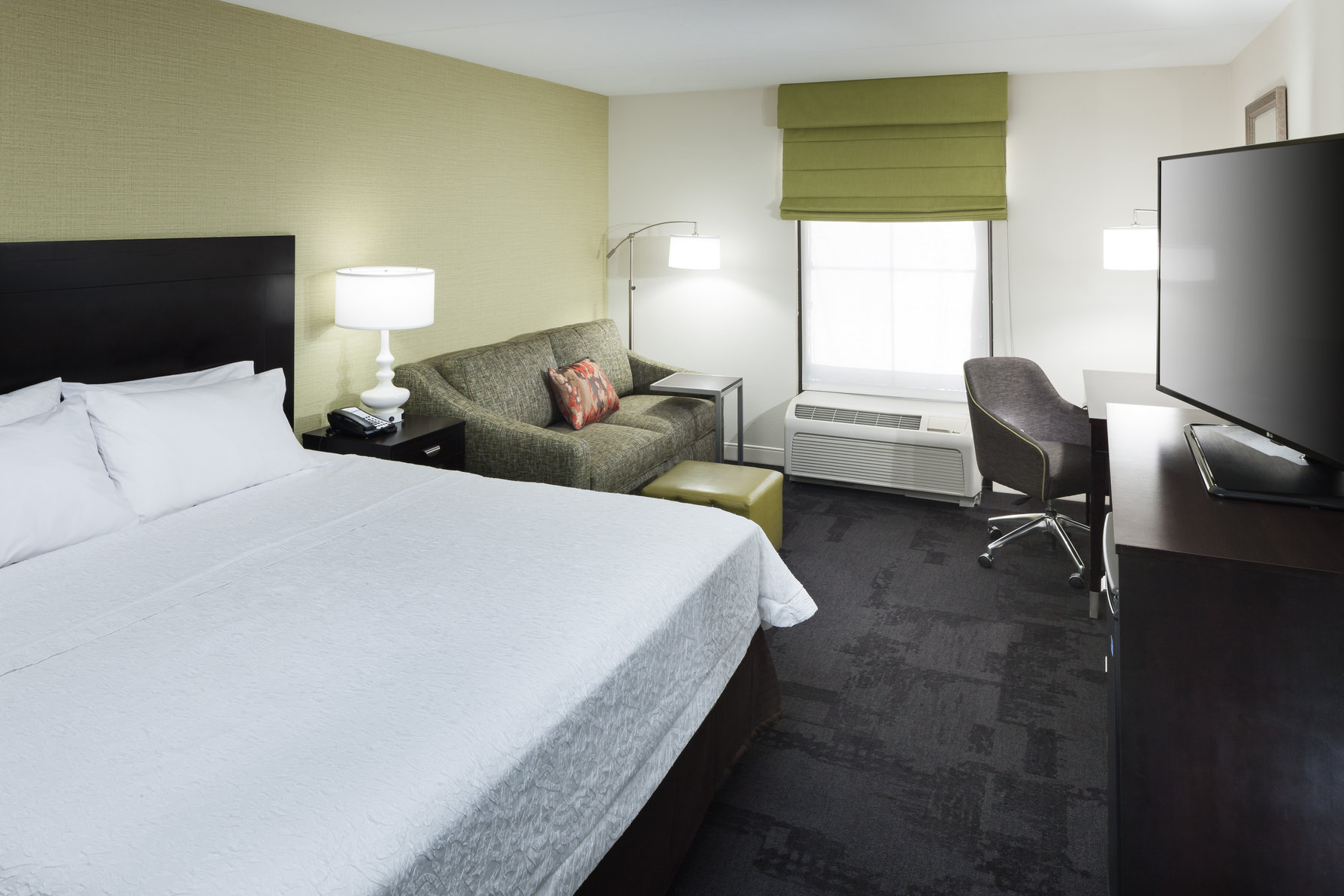 Hampton Inn & Suites Gainesville Downtown Room Type - 1 KNG HEARING ACC NOSMOK