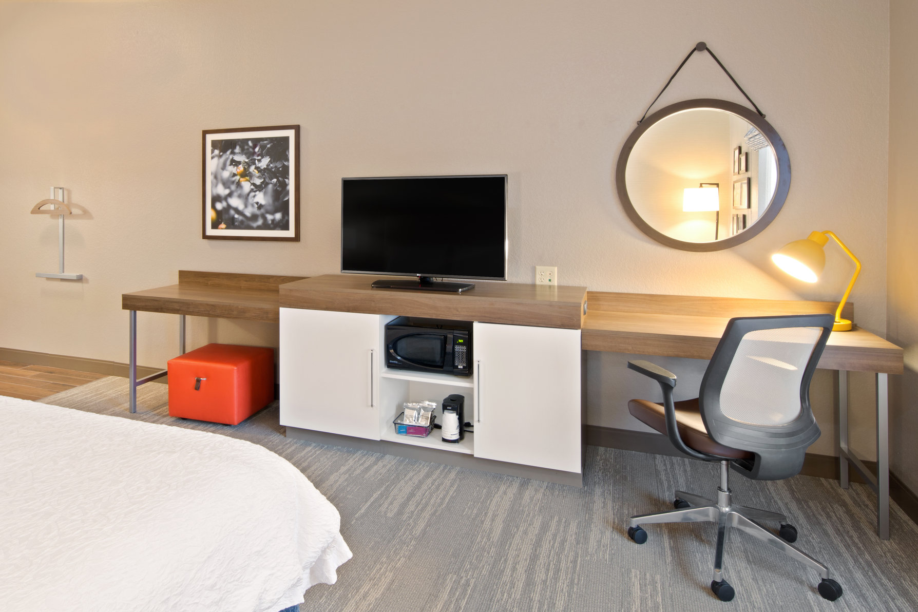 Hampton Inn & Suites Spokane Valley, WA Room Type - 1 KNG HEARING ACC NOSMOK