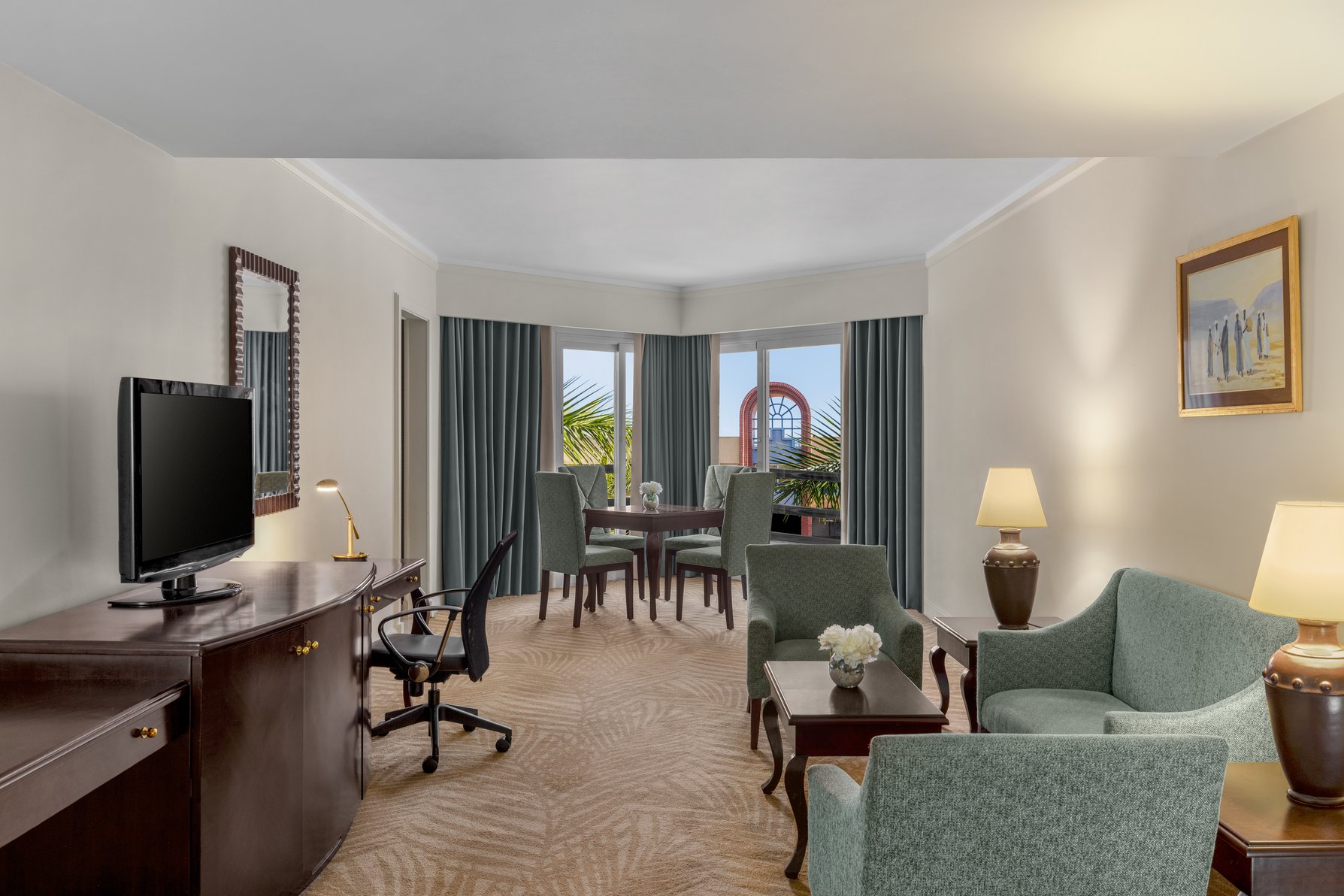 Hilton Alexandria Green Plaza Room Type - One-Bedroom Suite