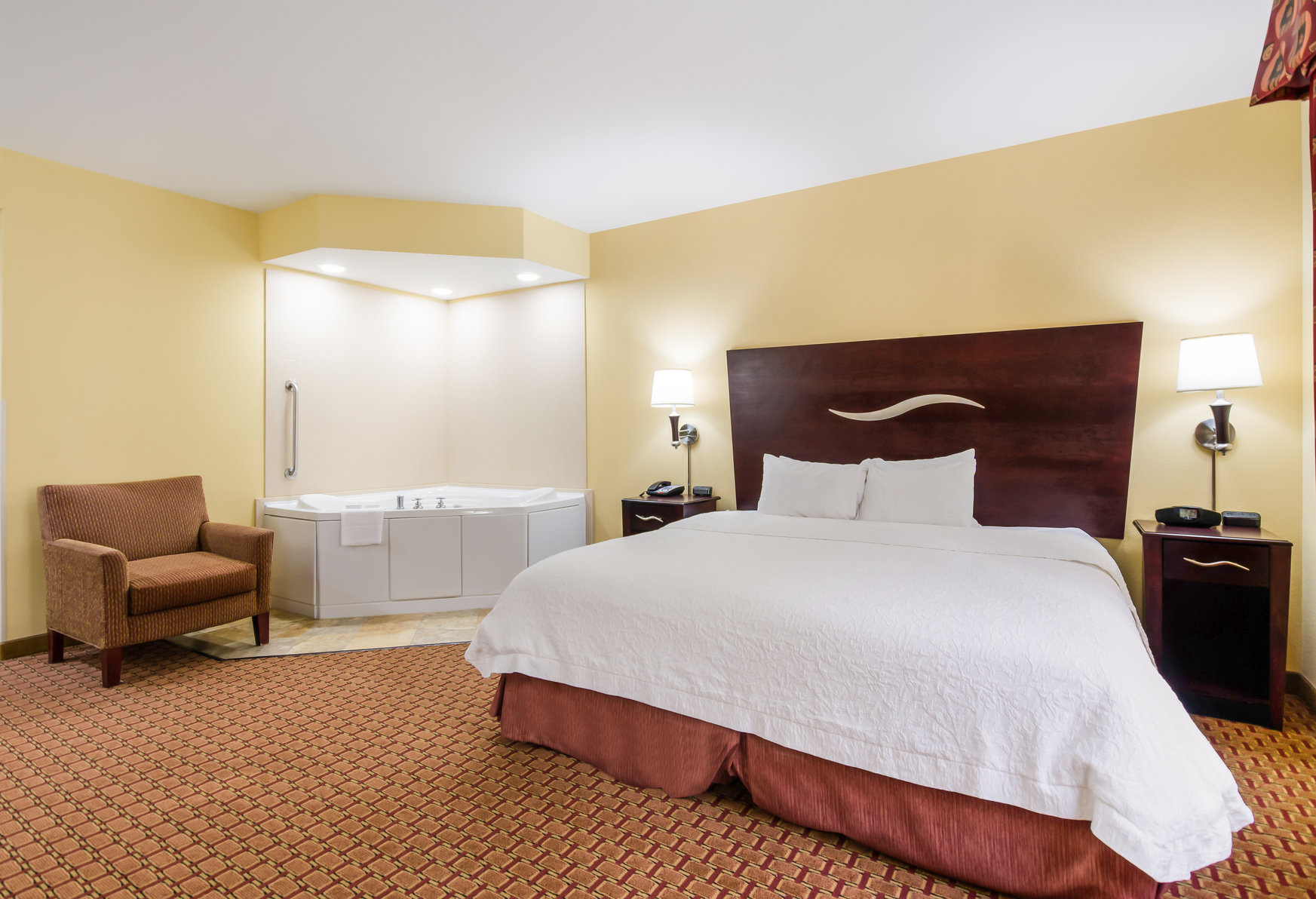 Hampton Inn by Hilton Galax Room Type - 1KNG MOB HEAR ACC W TUB NS