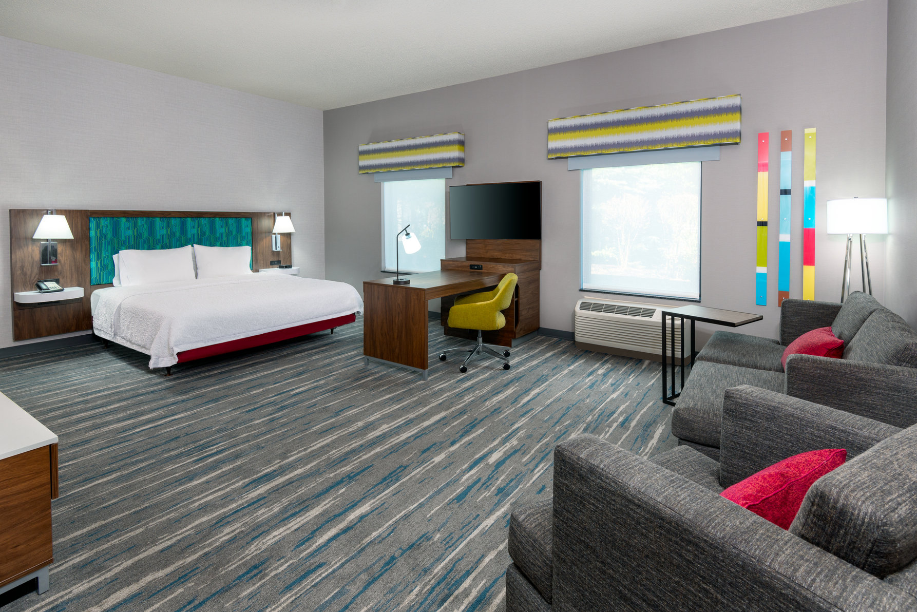 Hampton Inn and Suites Hartford/Farmington Room Type - 1KN MOB HEA ACC RIS STU NS