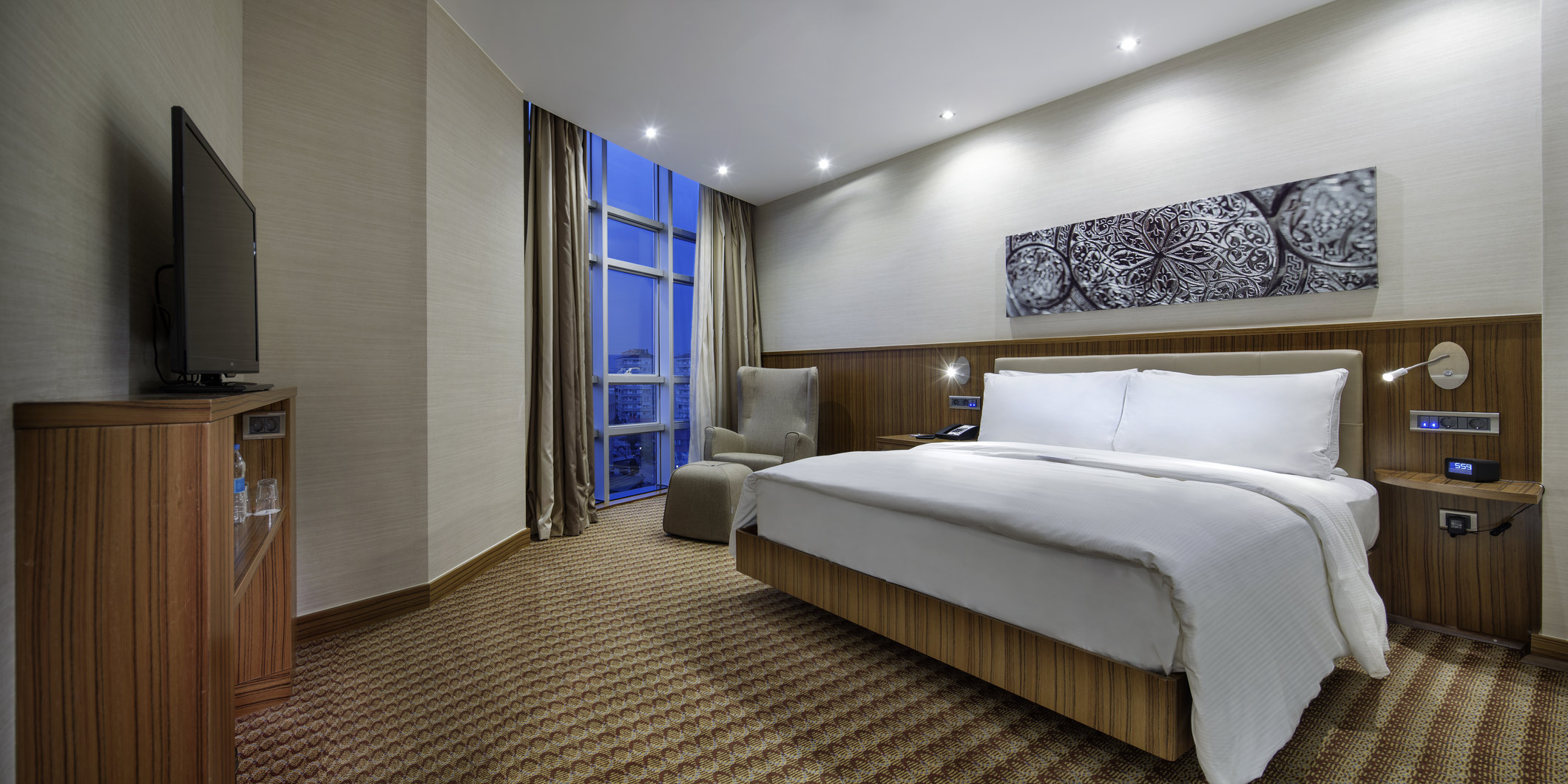 Hampton by Hilton Gaziantep Room Type - QUEEN ROOM W  FRIDGE NS