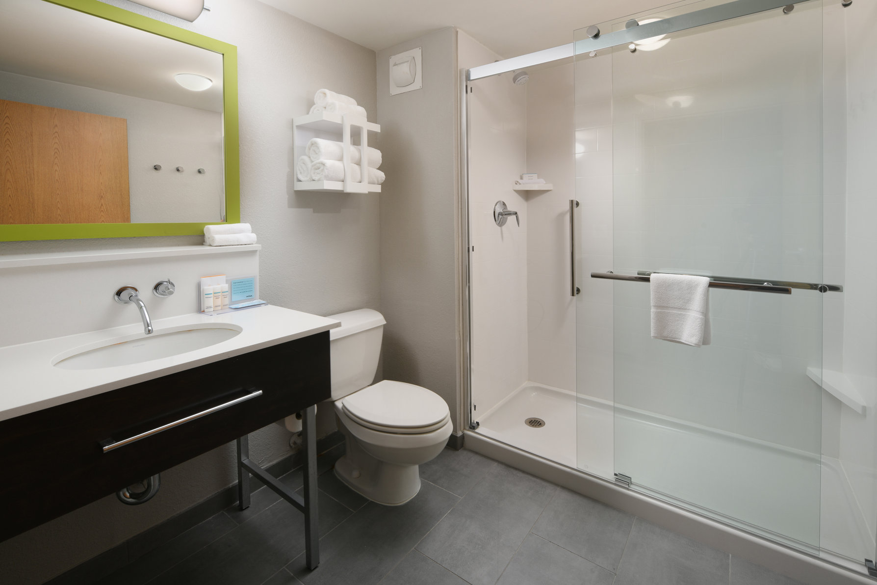 Hampton Inn & Suites Houston-Medical Ctr-Reliant Park Room Type - 1KG MOB HEAR ACC RI-SHWR