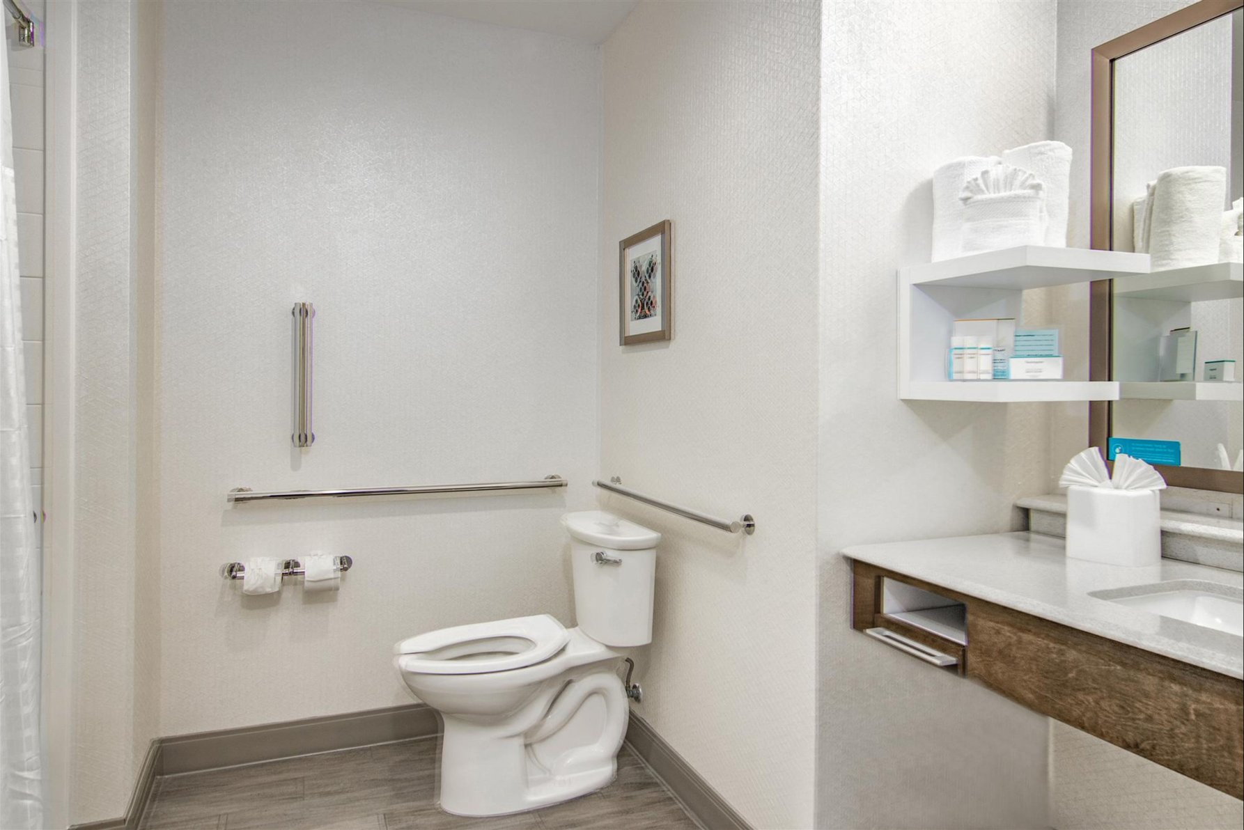 Hampton Inn by Hilton Houston NASA-Johnson Space Center Room Type - 1KNG MOB HEAR ACC W TUB NS