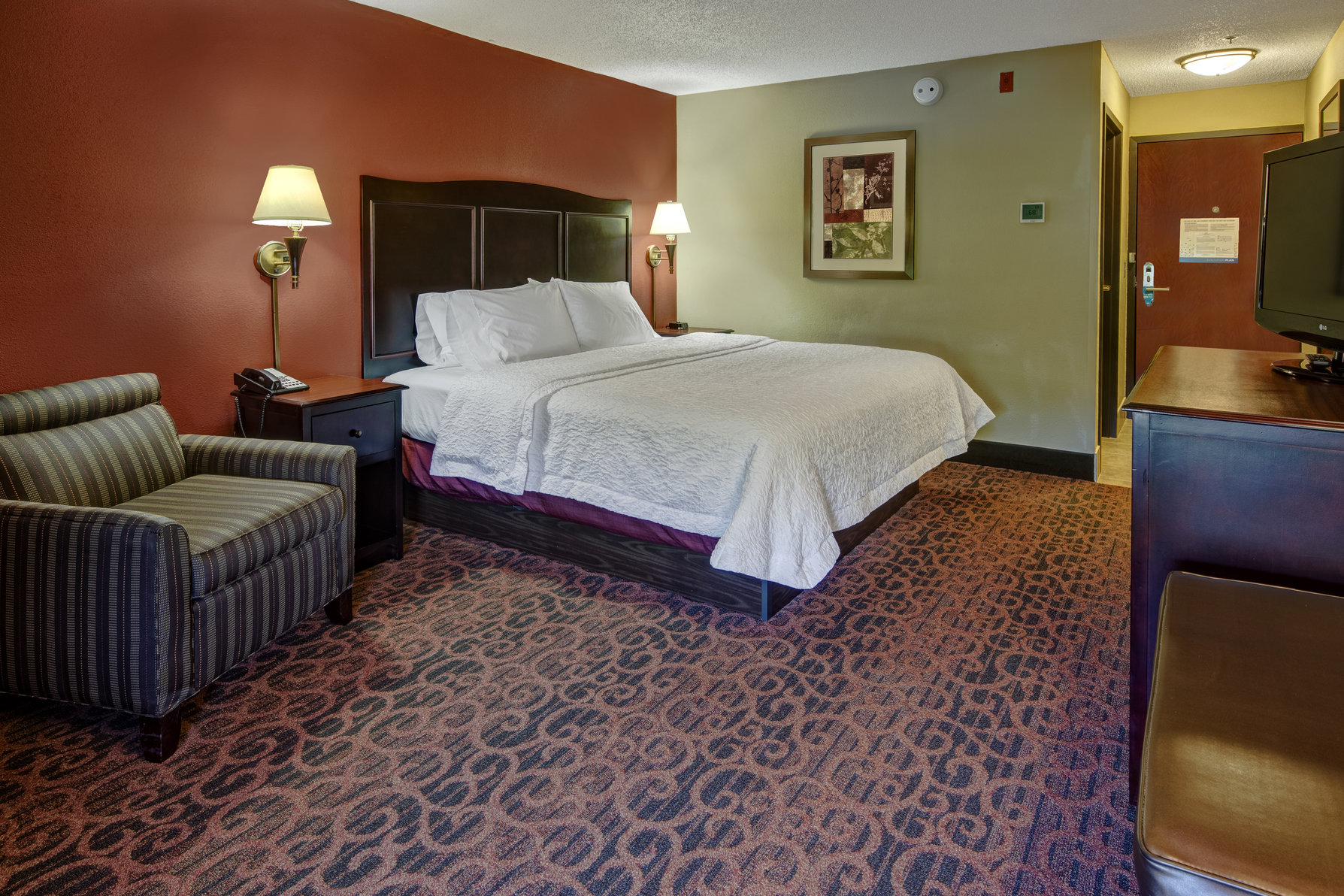 Hampton Inn by Hilton Ashland Room Type - 1 KING W  KITCHEN NONSMOK