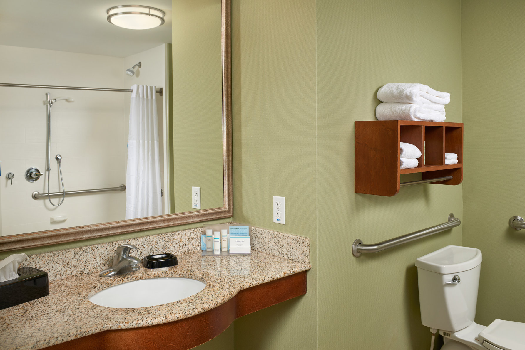 Hampton Inn Bermuda Run / Advance Room Type - 1KG MOB HEAR ACC RI-SHW NS