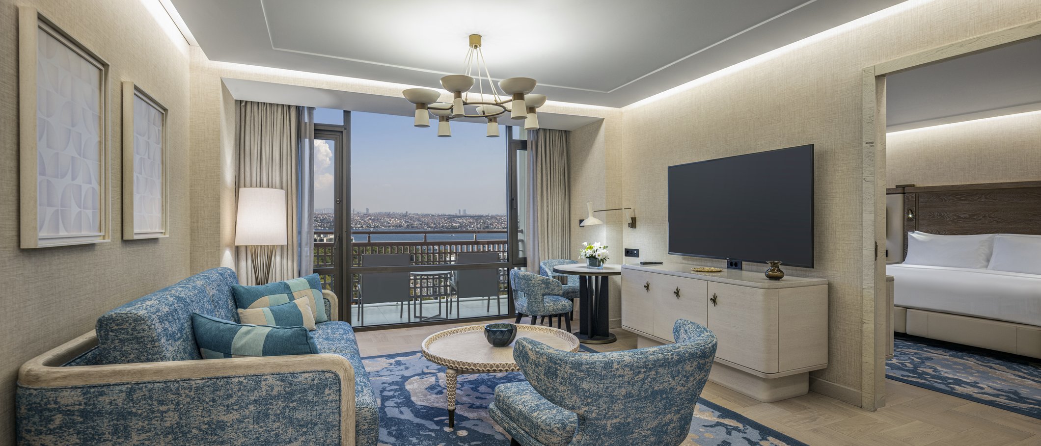Hilton Istanbul Bosphorus Room Type - TWO BEDROOM FAMILY SUITE