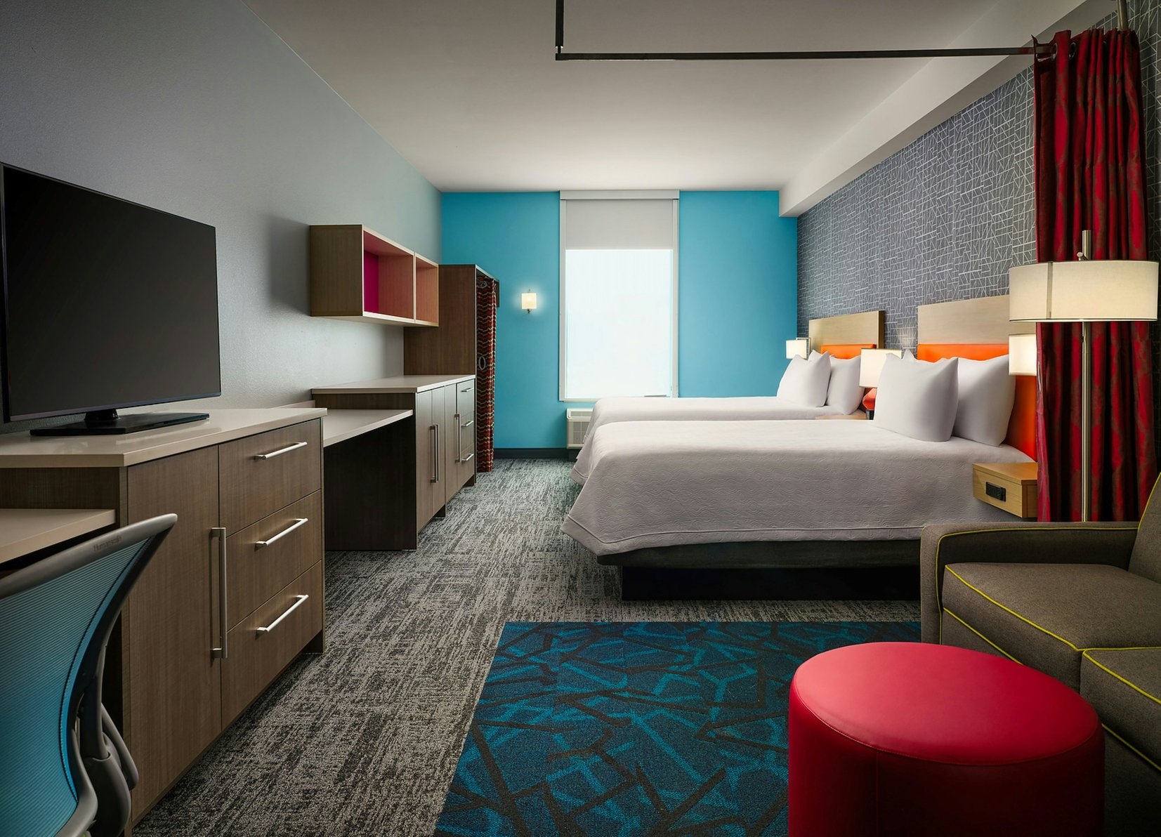 Home2 Suites by Hilton Jackson/Pearl, MS Room Type - 2QN ACC TUB STUDIO NONSMK