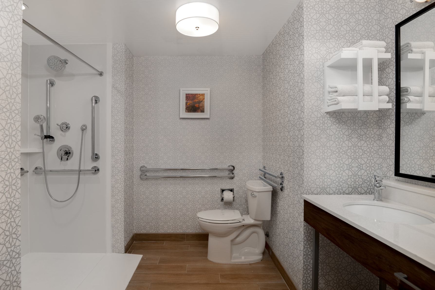 Hampton Inn & Suites Billings West I-90 Room Type - 1 KN ACC RI SHWR STE NS