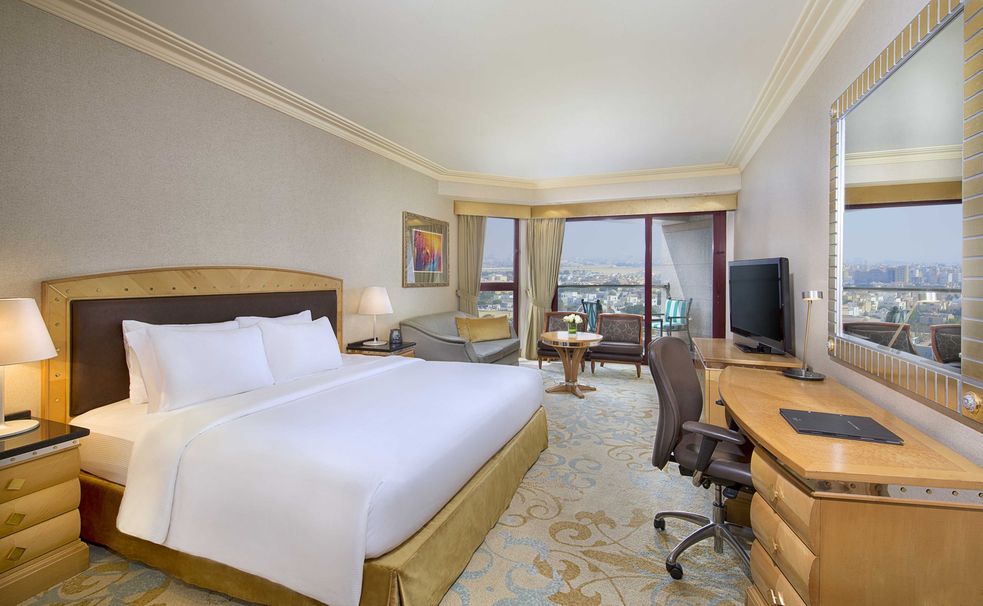 Jeddah Hilton Room Type - Executive King Room with City View - Lounge Access Jeddah Hilton Room Type - Executive King Room with City View - Lounge Access