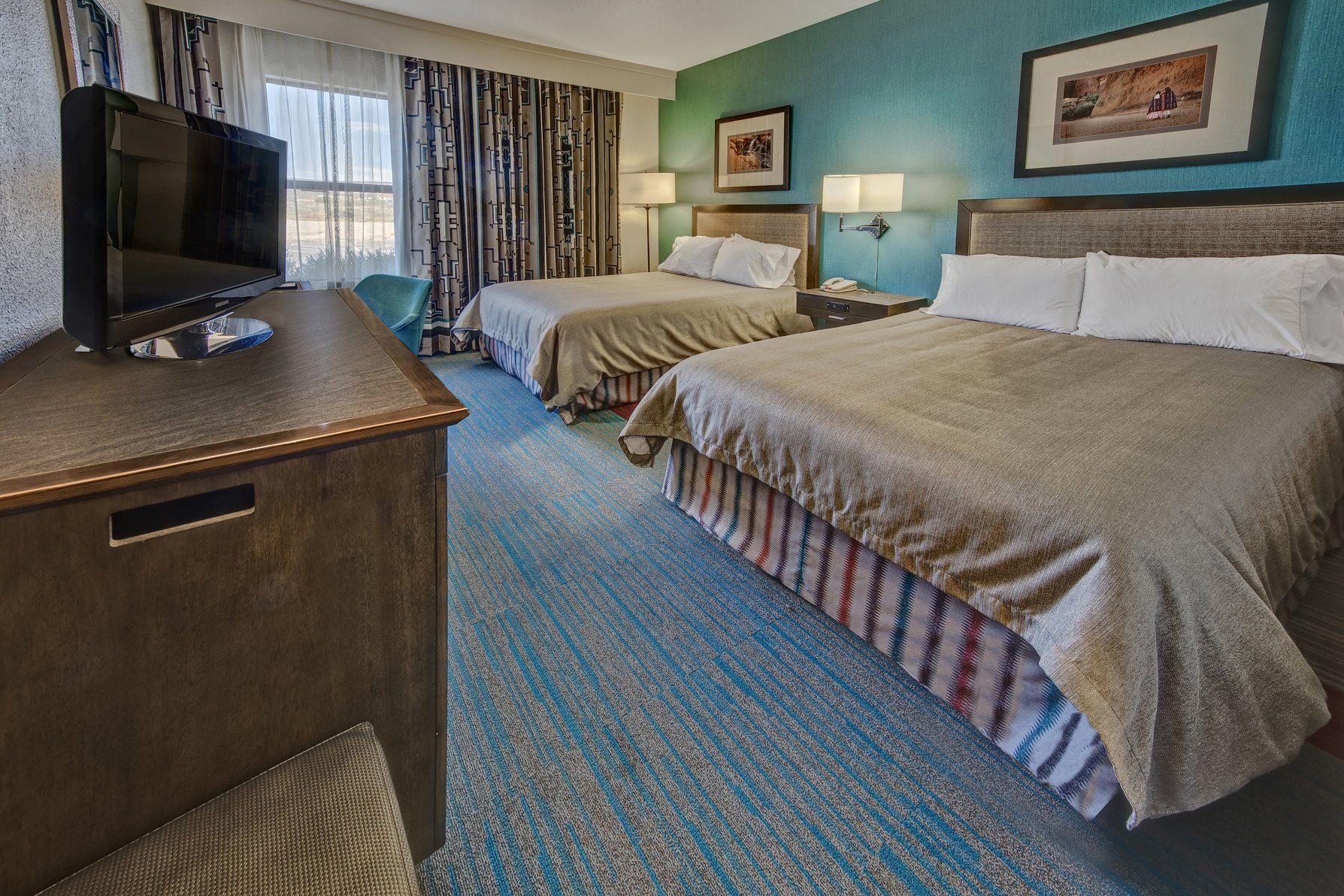 Hampton Inn Kayenta Monument Valley Room Type - 2 QUEEN BEDS ROLLIN SHOWER