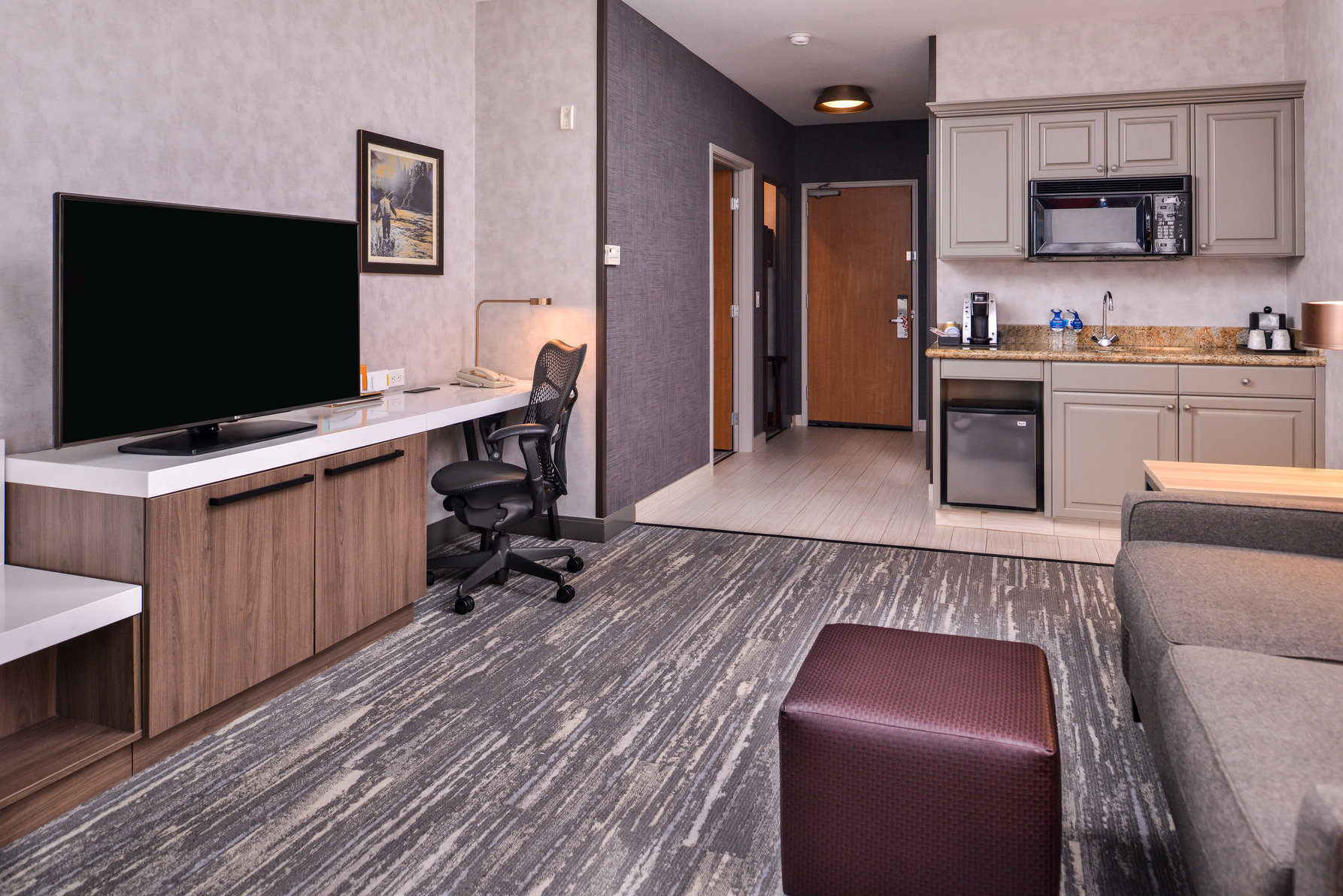 Hilton Garden Inn Bend Room Type - 1 QUEEN 1 BDRM STE-BALCONY