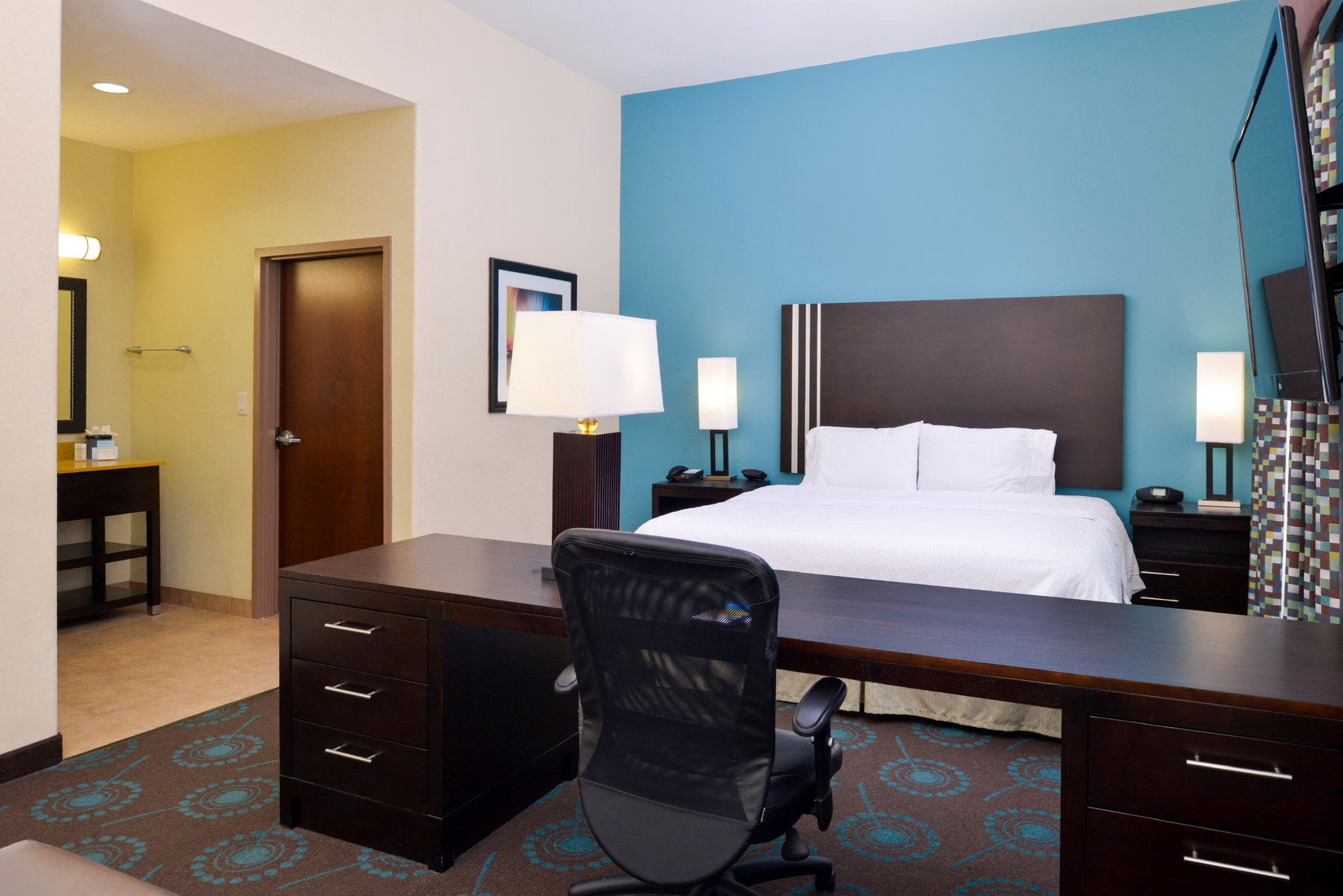 Hampton Inn Beeville Room Type - 1 KNG STUDIO SUITE NOSMOKE