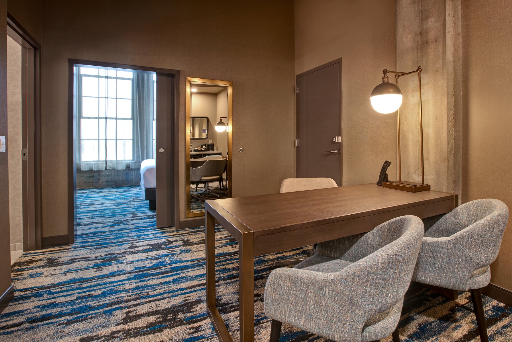 Embassy Suites by Hilton Rockford Riverfront Room Type - 1 KING BED TWO ROOM SUITE