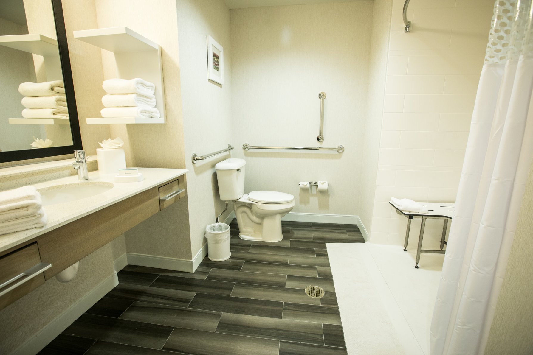 Hampton Inn & Suites by Hilton Tempe/Phoenix Airport Room Type - 1 KN ACC RI SHWR STUDIO NS