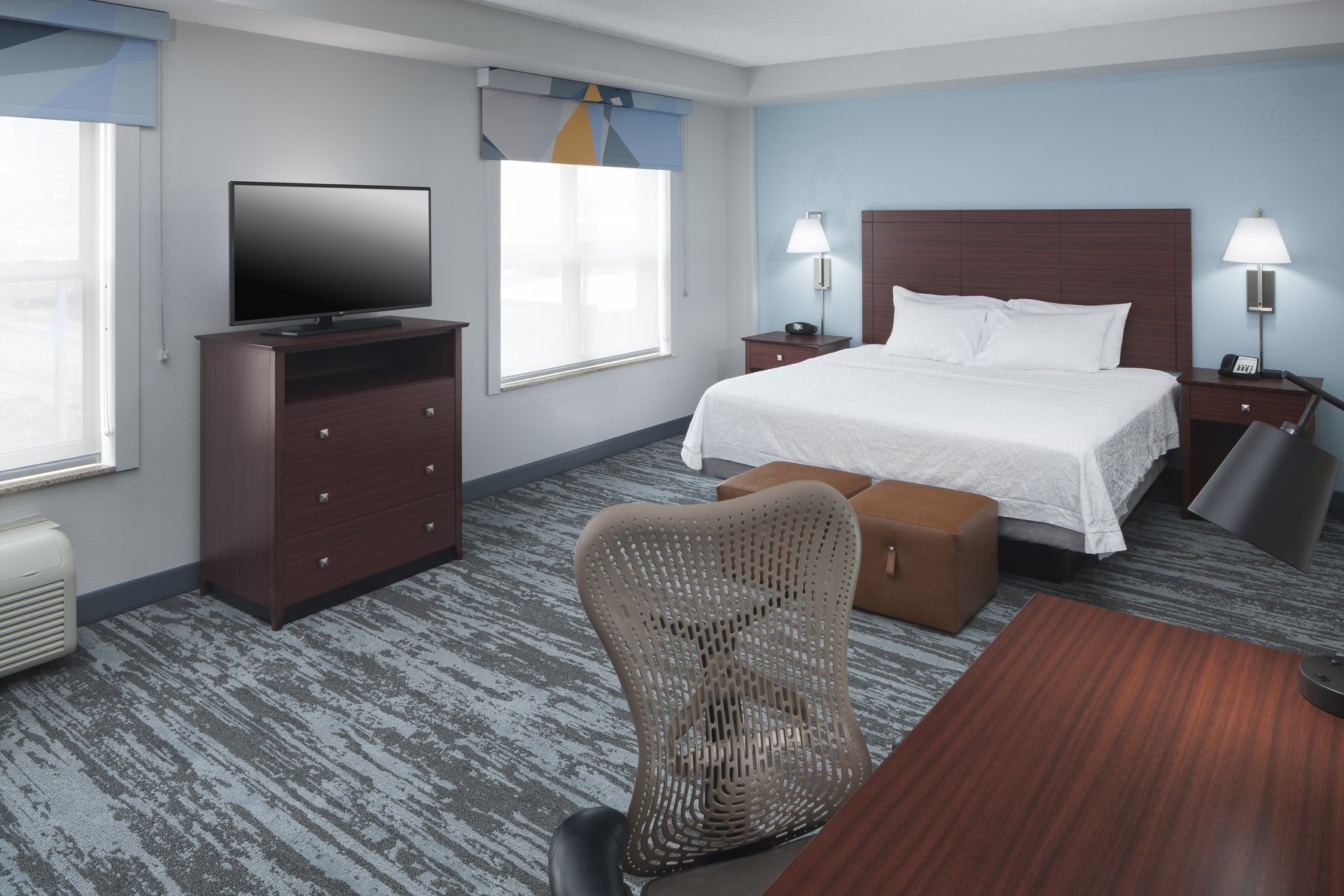 Hampton Inn & Suites by Hilton Oklahoma City-Bricktown Room Type - 1KG MOB HEA ACC TUB STE NS