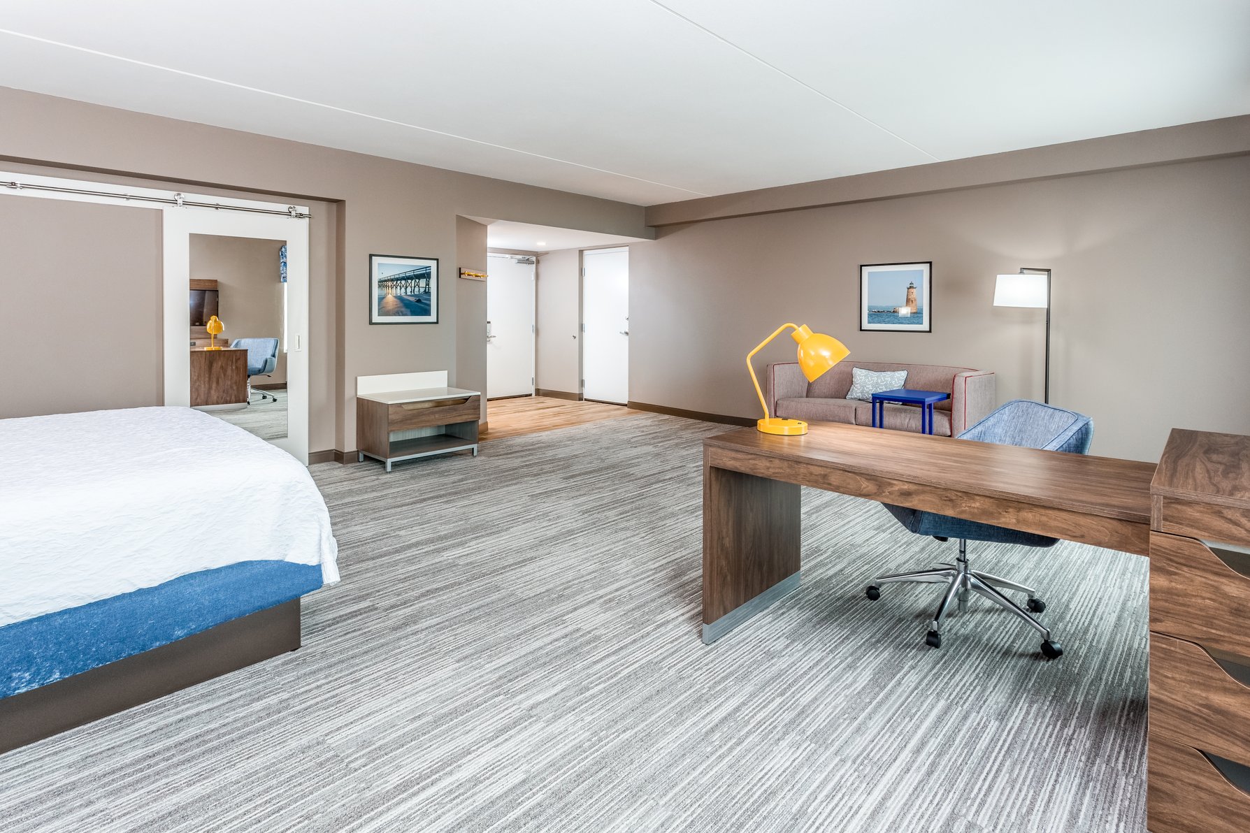 Hampton Inn & Suites by Hilton Kittery Room Type - 1KN HEARING ACC STE NOSMOK