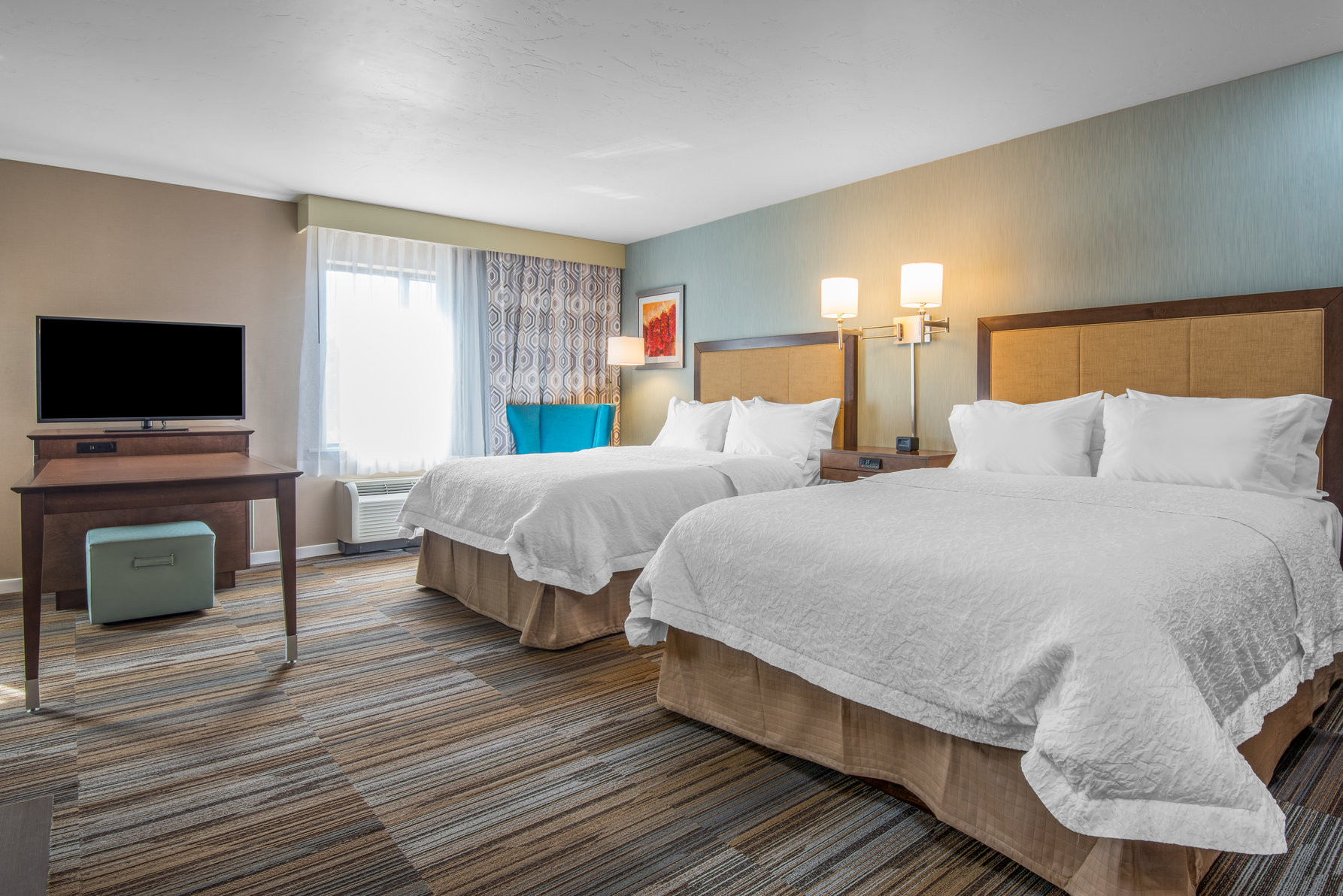Hampton Inn & Suites by Hilton Los Alamos White Rock Room Type - TWO QUEEN SUITE NON SMOKIN