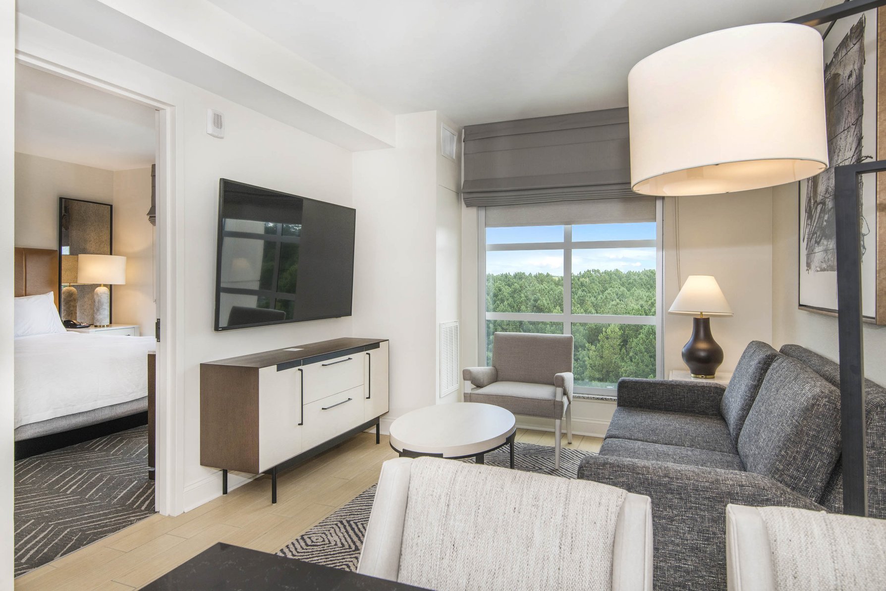 Embassy Suites Raleigh - Durham Airport/ Brier Creek Room Type - 2QN STE ACC RI-SHW NO SMOK