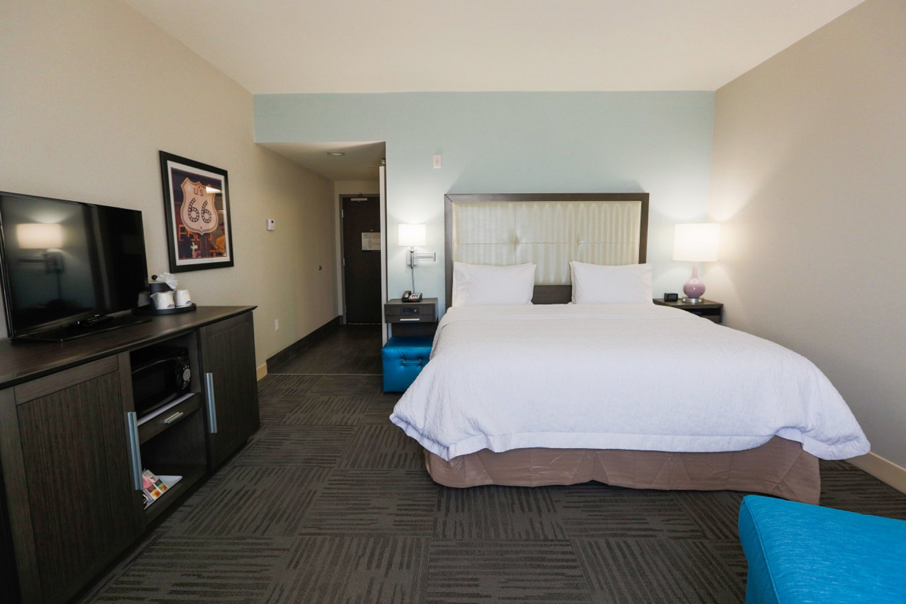 Hampton Inn El Reno, OK Room Type - 1 KING MICROWV FRIDGE NS