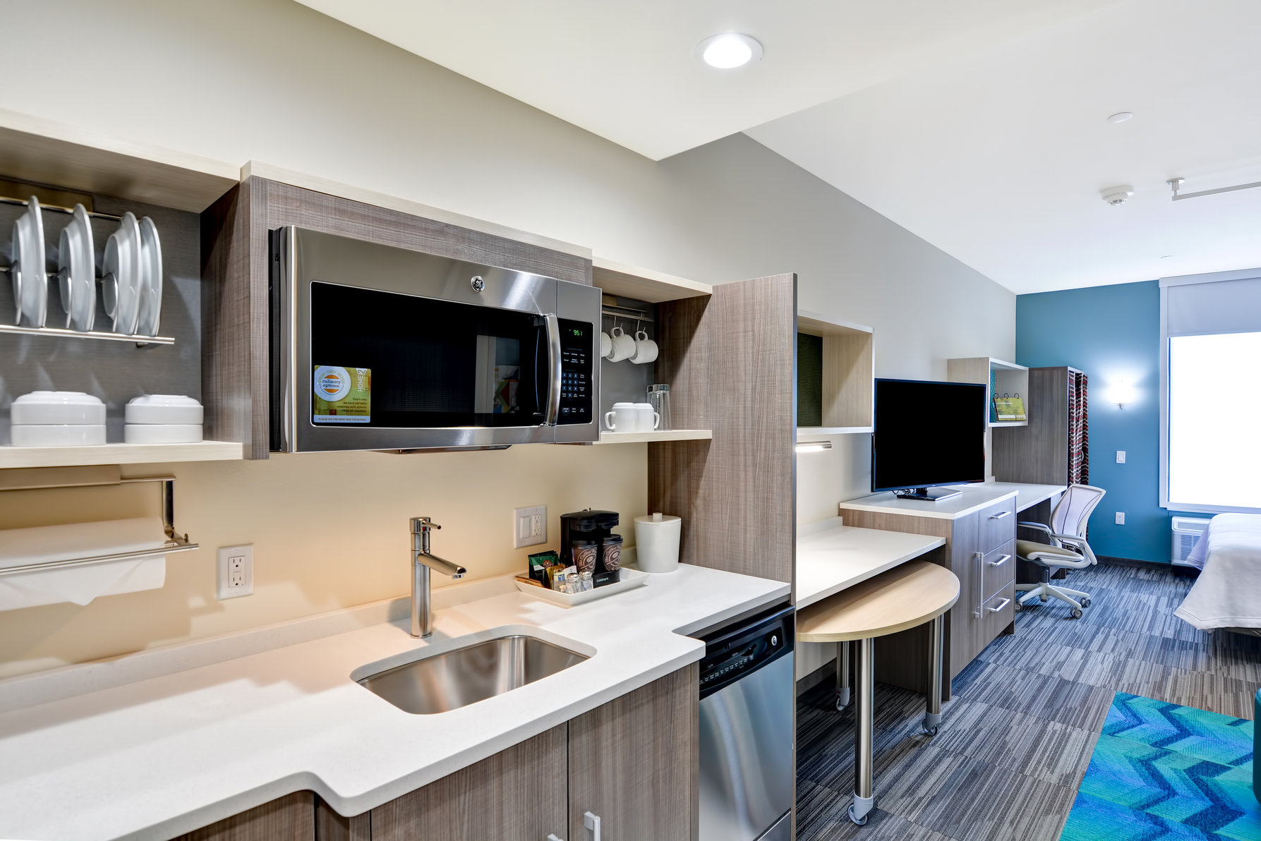Home2 Suites by Hilton OKC Midwest City Tinker AFB Room Type - 1KG ACC TUB STUDIO NONSMOK