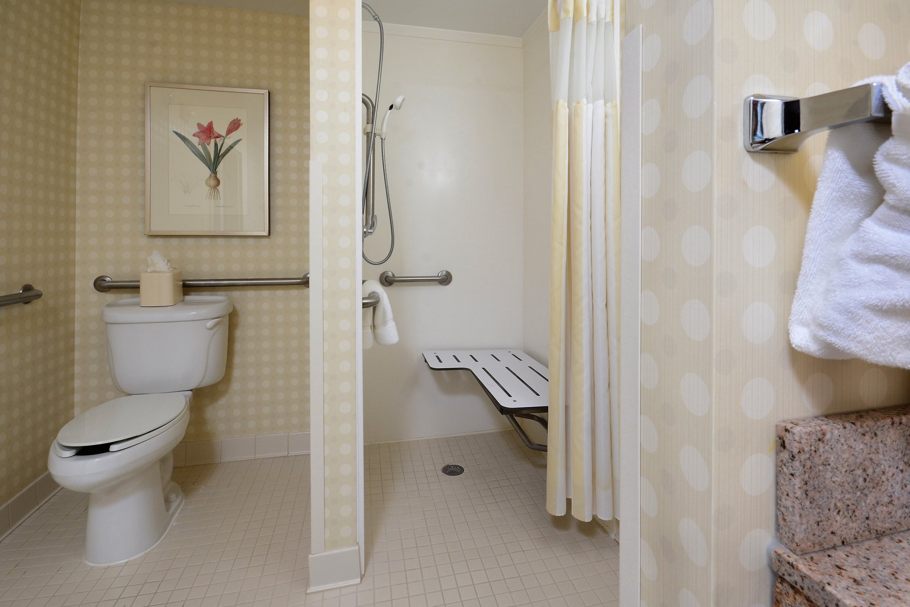 Hilton Garden Inn Raleigh Triangle Town Center Room Type - 1KNG1BDRM MOB HR ACC RISHW