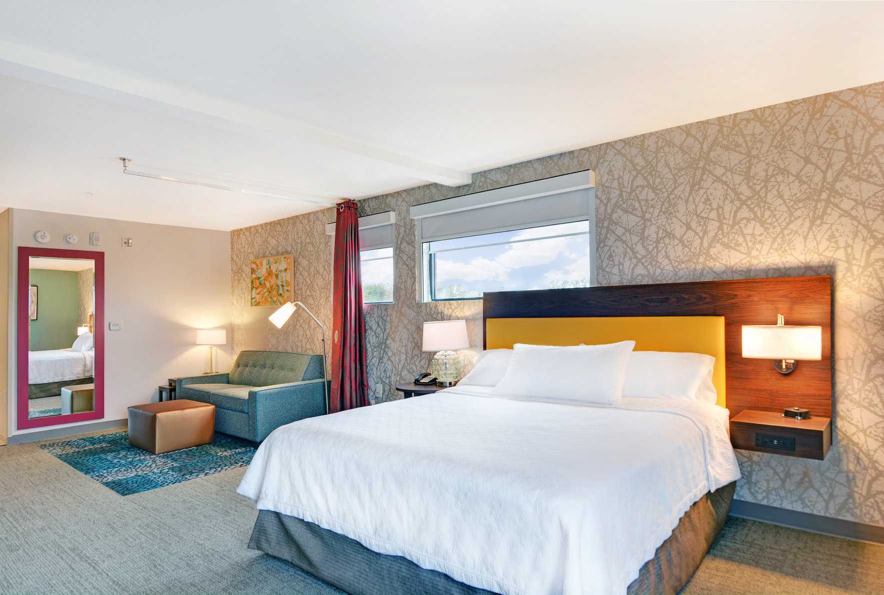 Home2 Suites by Hilton Raleigh Durham Airport RTP Room Type - 1KG MOB HR ACC TUB SUITE