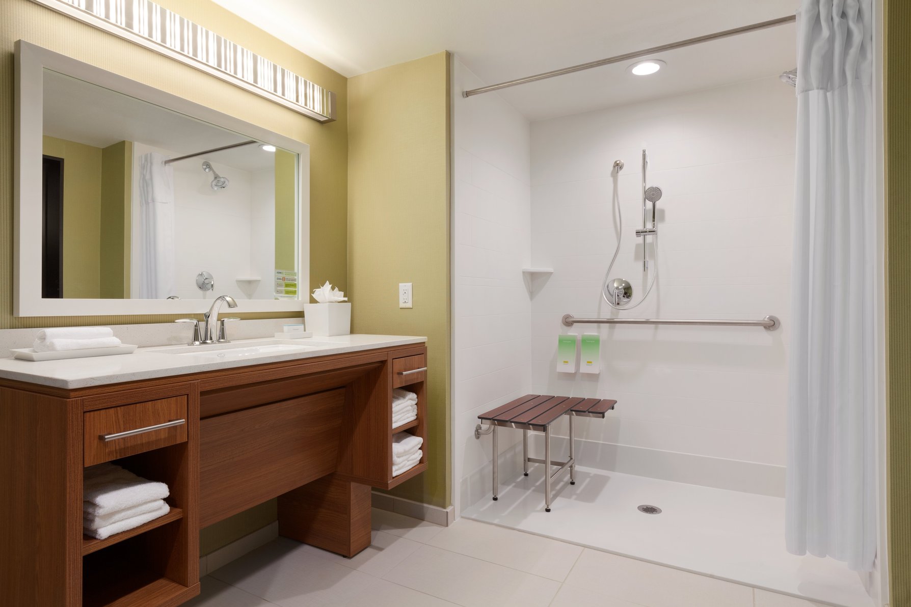 Home2Suites by Hilton Oklahoma City South Room Type - 1KG ACC RI SHWR SUITE NSM