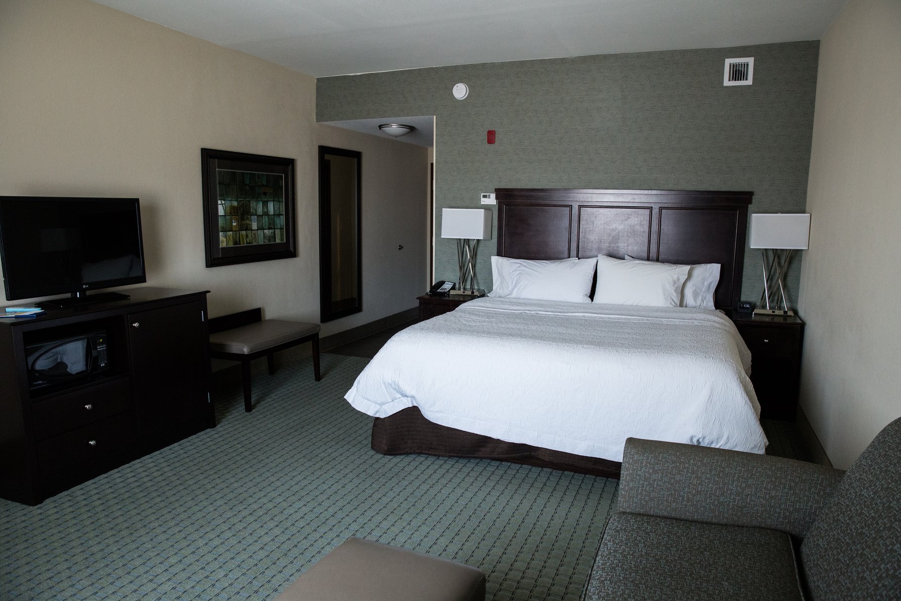 Hampton Inn & Suites by Hilton Bismarck Northwest Room Type - 1 KING SFBD NS