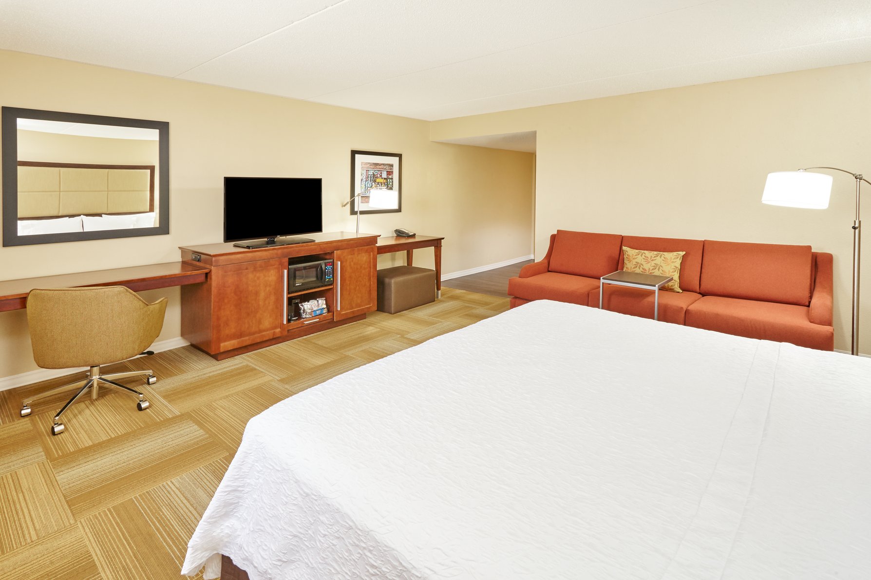 Hampton Inn by Hilton Lafayette Room Type - 1 KING MOBILITY ACCESS TUB