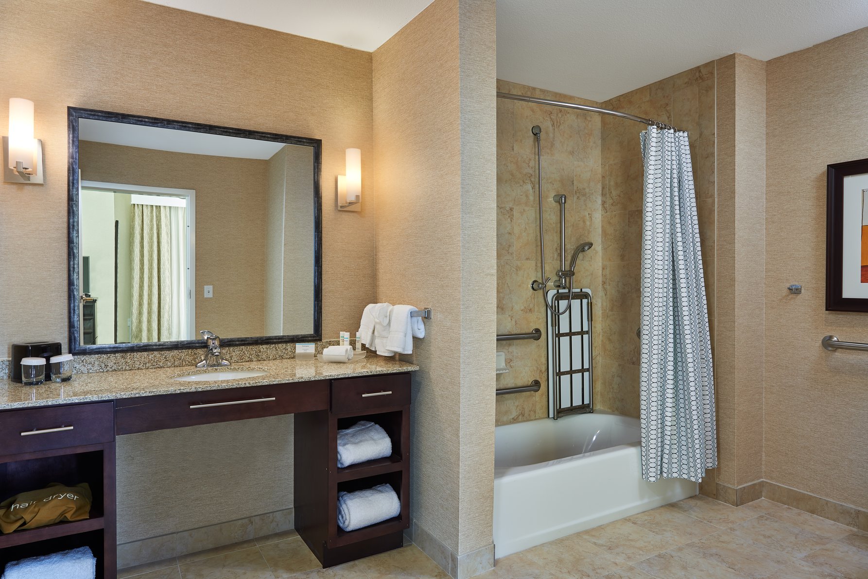 Homewood Suites Odessa Room Type - 1KG ACC TUB STUDIO NONSMOK