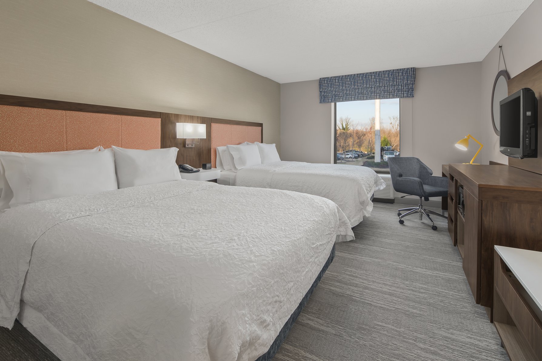 Hampton Inn & Suites by Hilton Macon I-75 North Room Type - 2 QNS HEARING ACC NOSMOK