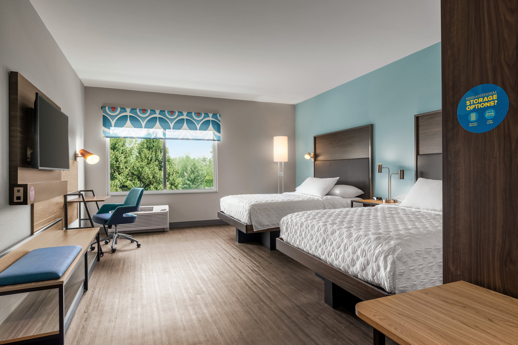 Tru By Hilton Hershey Chocolate Avenue Room Type - 2 QUEEN ACCESS ROLLIN SHWR
