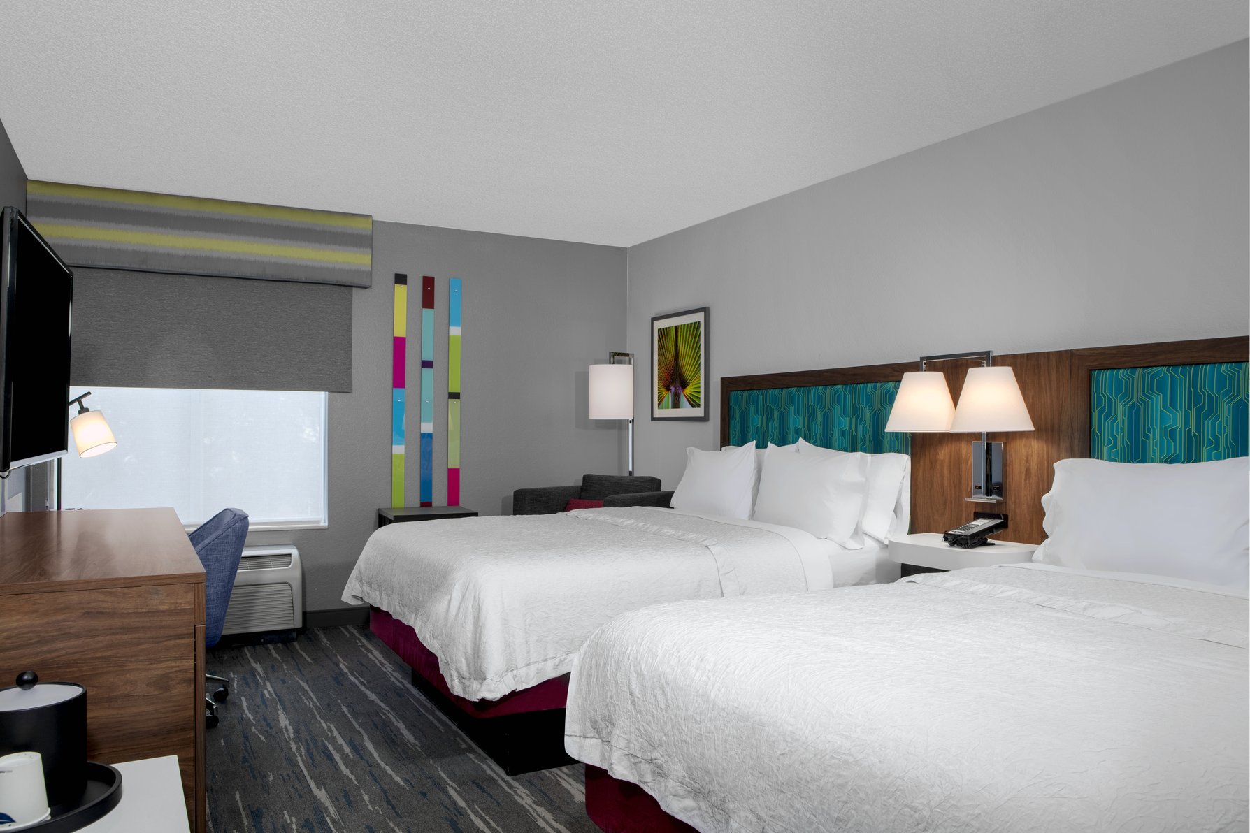 Hampton Inn Lake Buena Vista / Orlando Room Type - 2 QUEEN ACC ROLLIN SHWR NS