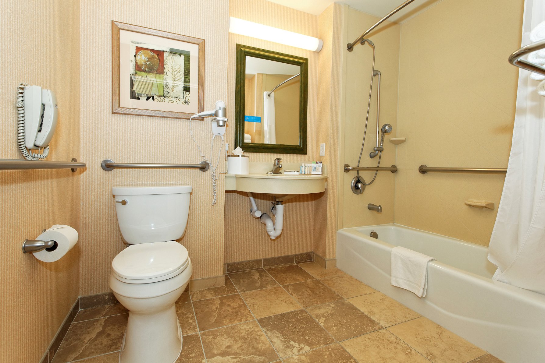 Hampton Inn by Hilton Montrose Room Type - 2QN MOB HEARING ACC TUB NS