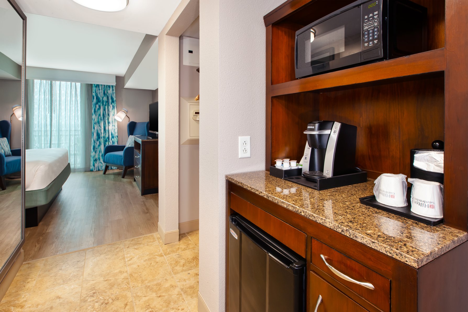 Hilton Garden Inn Virginia Beach Oceanfront Room Type - 1K MOB HEAR ACC RIS STE SD