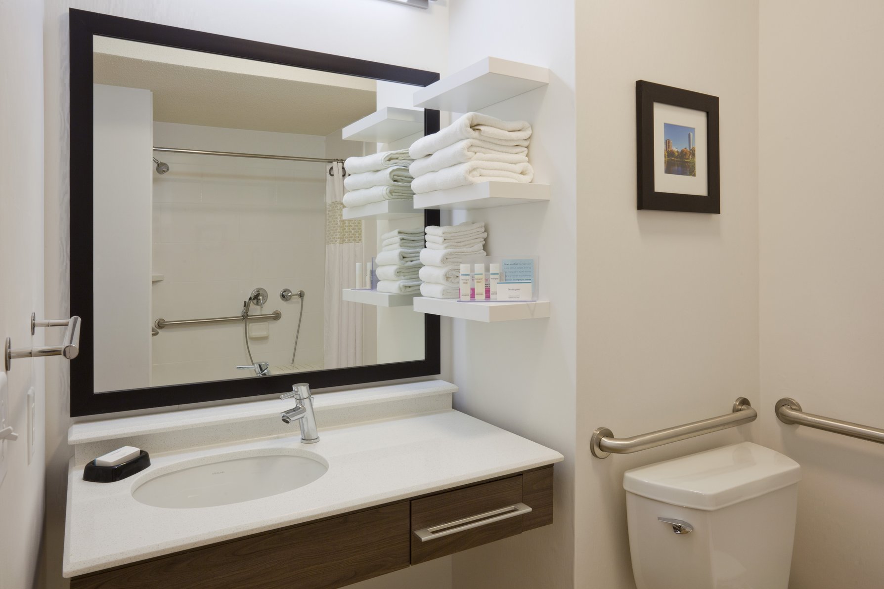 Hampton Inn by Hilton Minneapolis NW Maple Grove Room Type - 1 KNG ACCESSIBLE SHOWER NS