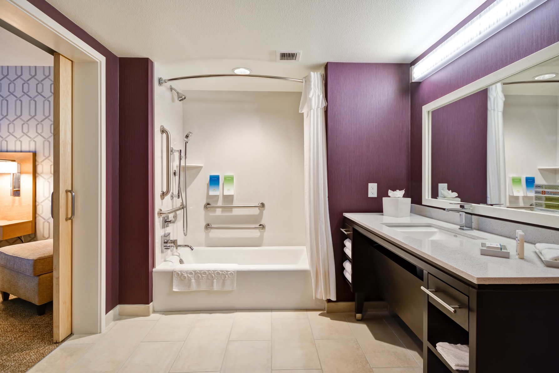 Home2 Suites by Hilton Livermore Room Type - 1KG ACC TUB STUDIO NONSMOK