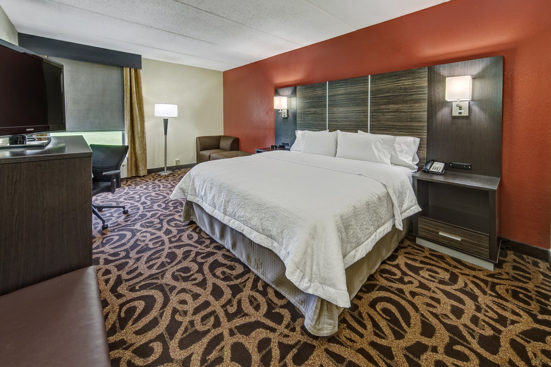 Hampton Inn Houston Baytown Room Type - 1 KNG ACCESSIBLE TUB NS