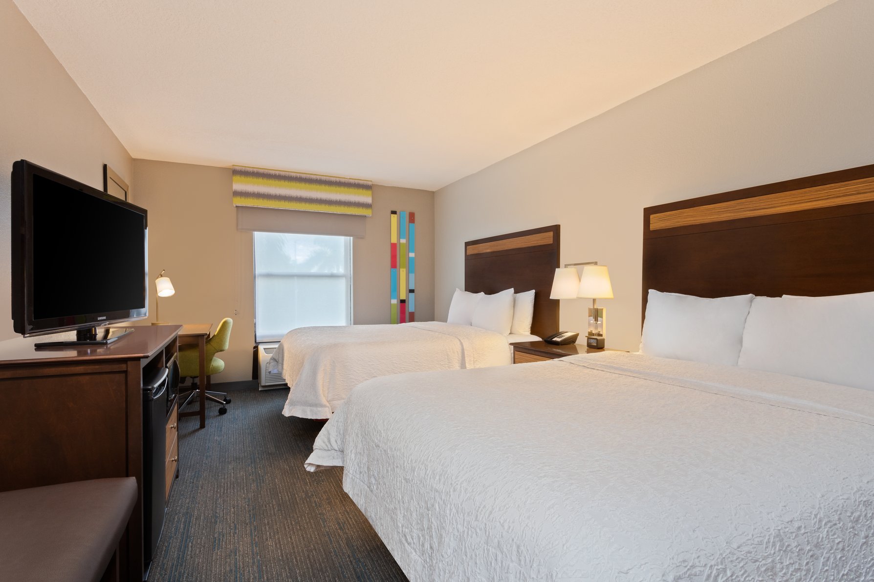 Hampton Inn & Suites Fort Myers Beach/Sanibel Gateway, FL Room Type - 2QN MOB HEA ACC 3X3 SHOWER