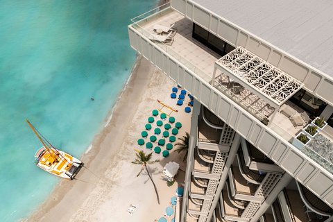Penthouse Ocean Suite Balcony Aerial PRES