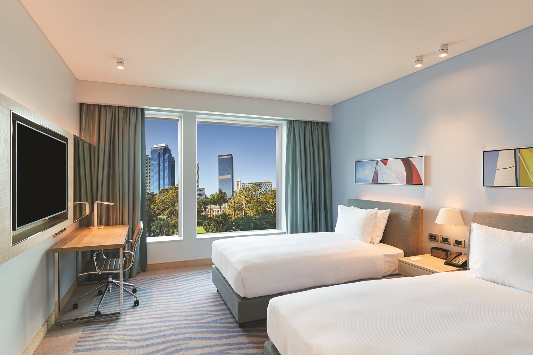 DoubleTree by Hilton Perth Waterfront Room Type - TWIN GUEST ROOM