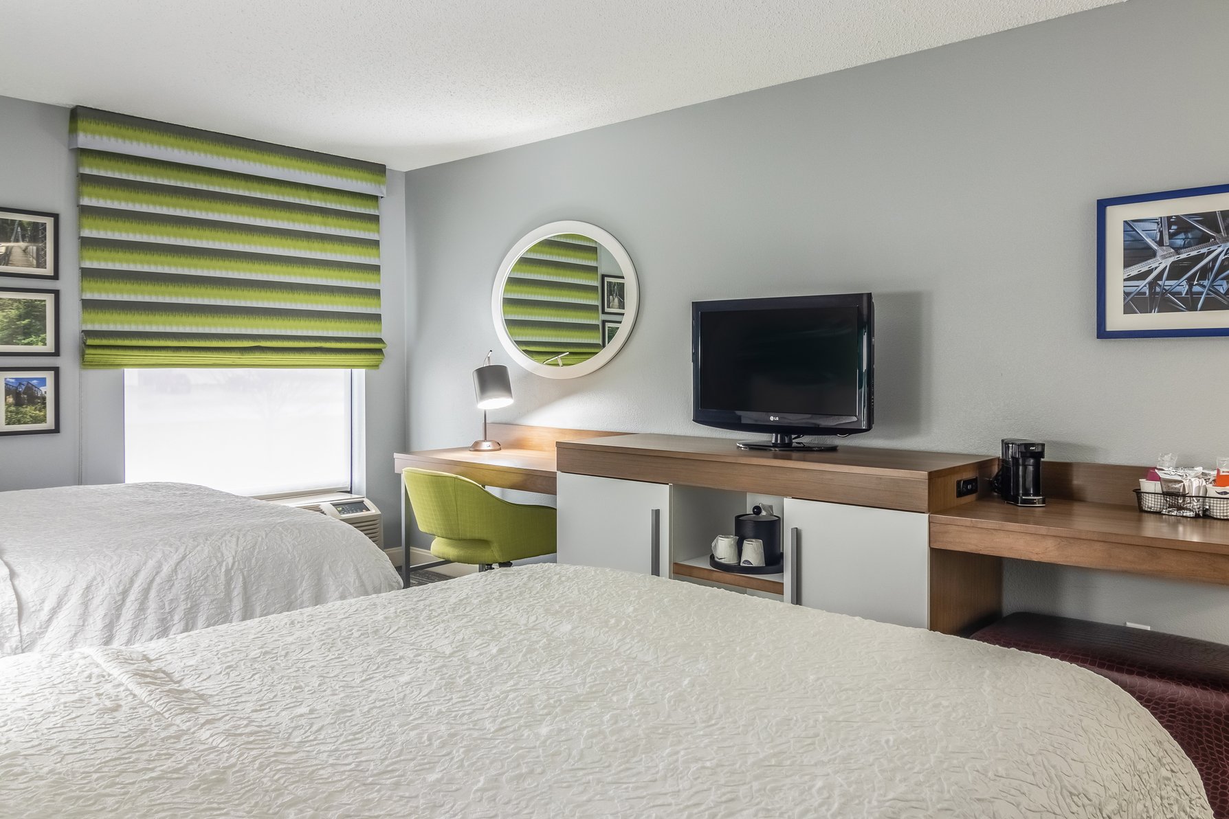 Hampton Inn by Hilton Youngstown-North Room Type - 2 DBL HEARING ACC NOSMOK
