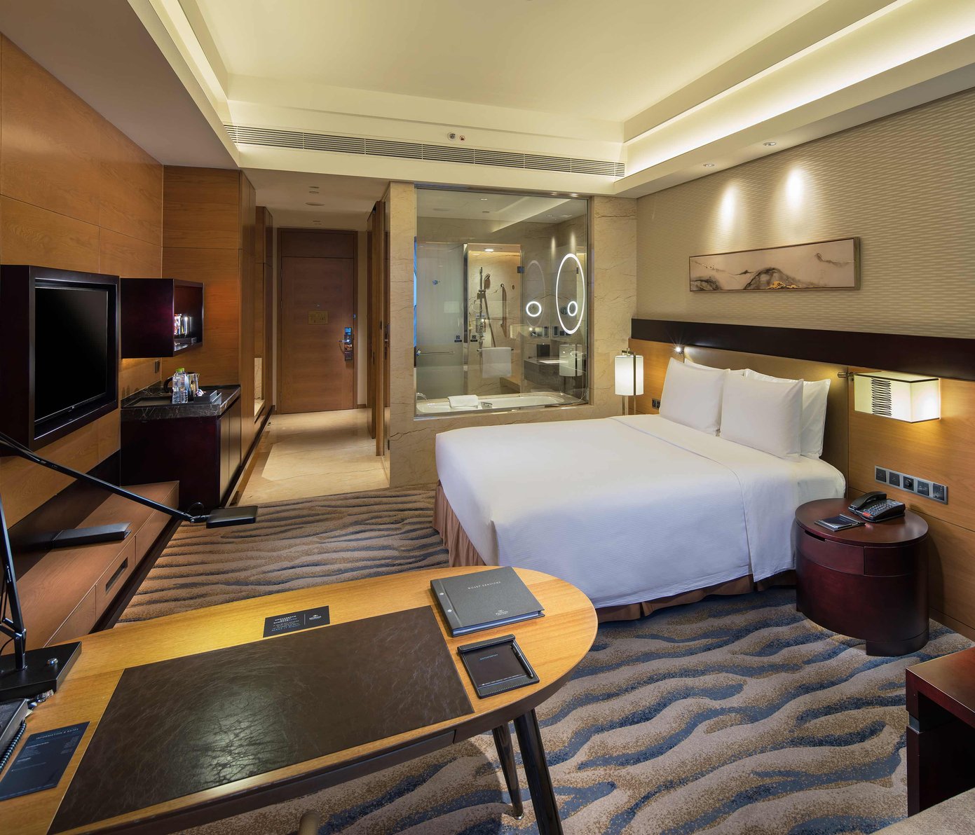 Hilton Yantai Golden Coast Room Type - KING DELUXE RM SEA VIEW