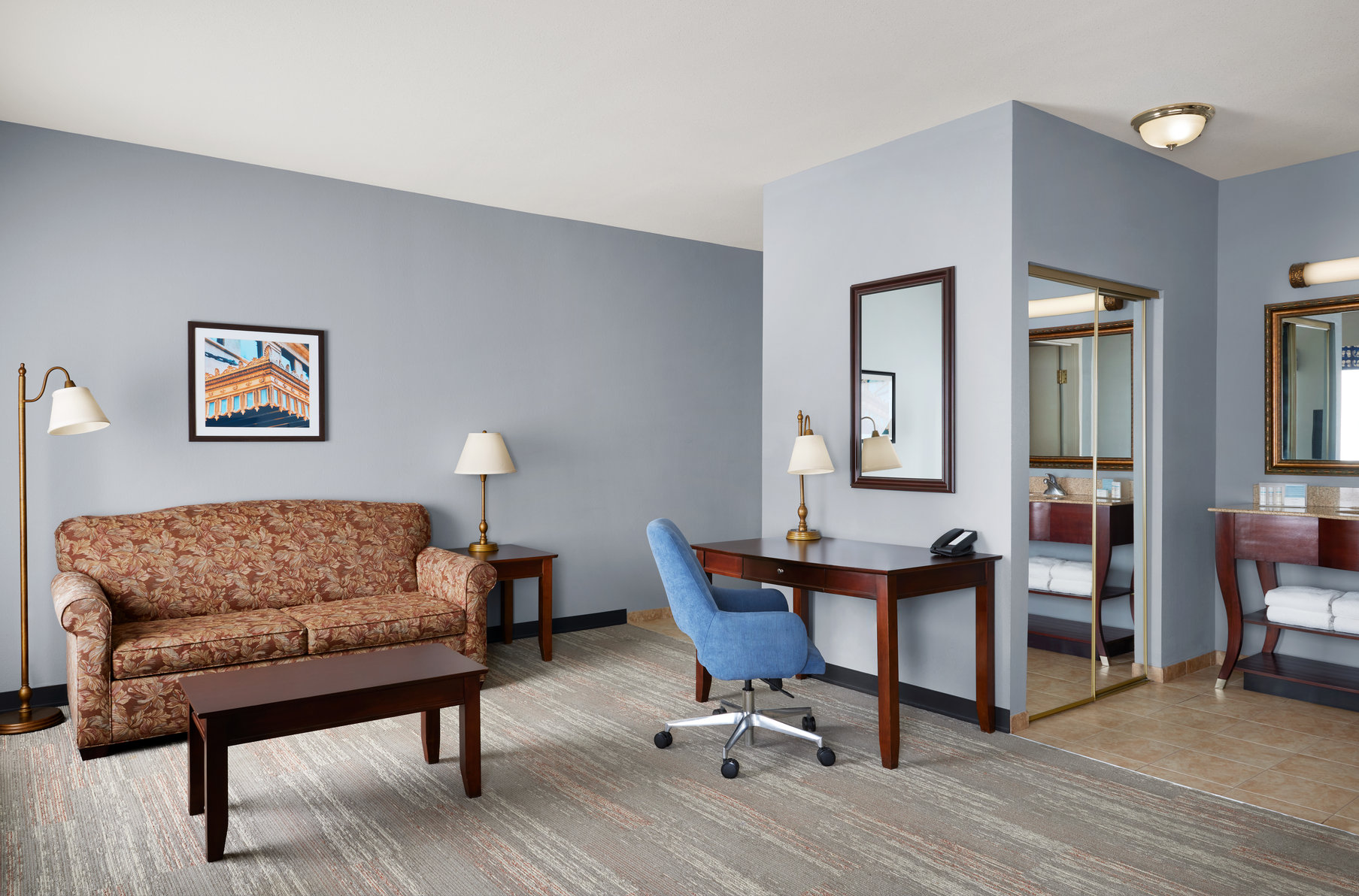 Hampton Inn & Suites Tulsa South Bixby Room Type - 1KNG STUDIO SOFABED NOSMOK