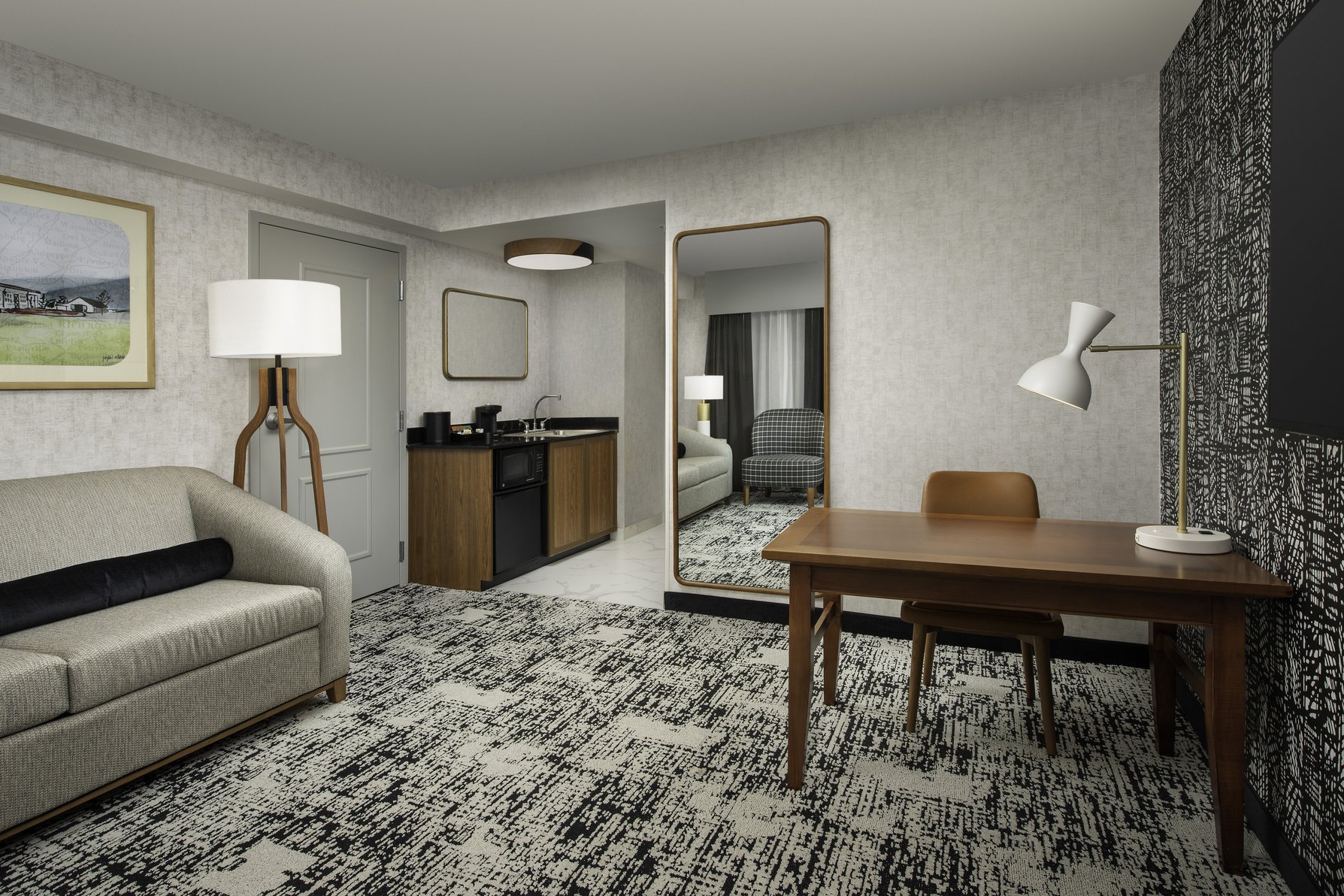 Embassy Suites Dulles - North/Loudoun Room Type - 1 KING 2 BDRM STE - SHOWER